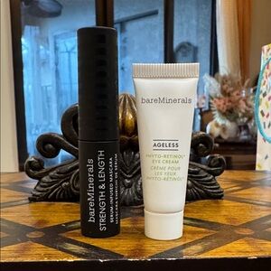 bareMinerals Strength & Length Mascara and Ageless Eye Cream Duo